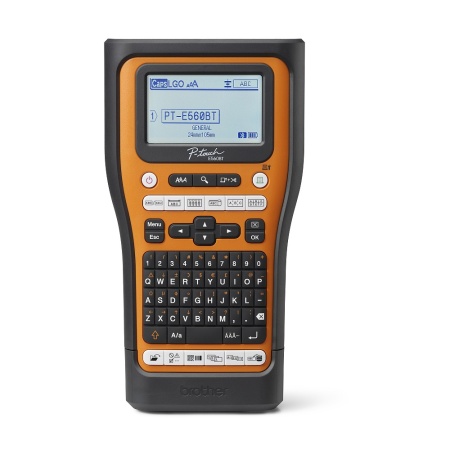 Brother PT-E560BTVP Pro Handheld Professional Label Maker